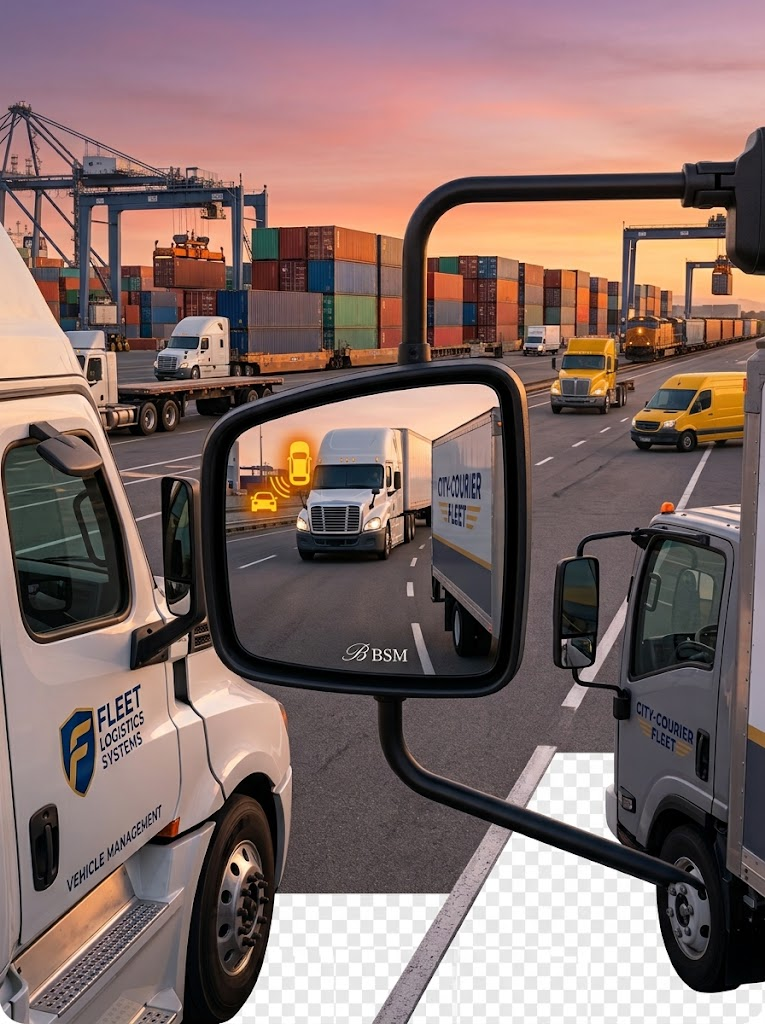 Fleet van mirror replacement